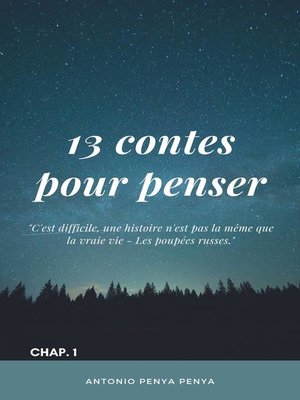 cover image of 13 contes pour penser